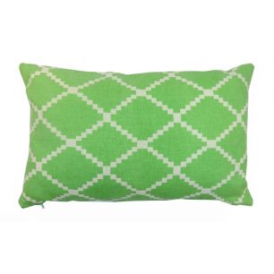 Mrs. Graphic Cushion green 30x50cm 