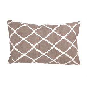 Mrs. Graphic Cushion brown 30x50cm 