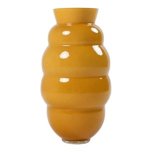 Vase Mareno bernsteinfarben h40 d21,1cm (cc)