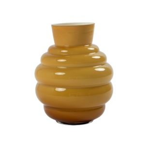 Vase Ardelle bernsteinfarben h25,5 d19,7cm (cc)