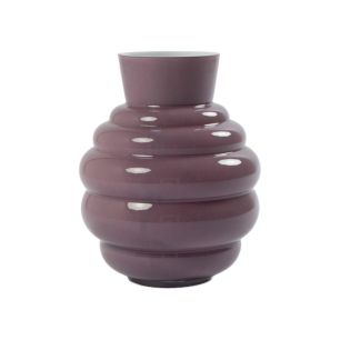 Vase Ardelle Puder violett h25,5 d19,7cm (cc)