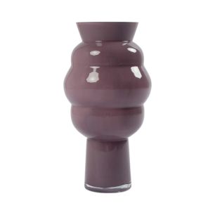 Vase Volterra Puder violett h35,8 d18,2cm (cc)
