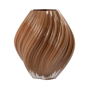 Vase Lavinia beige h23 d19,1cm (cc)