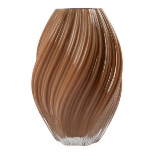 Vase Lavinia beige h30 d20cm (cc)