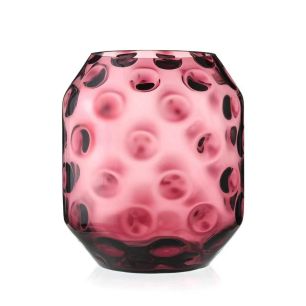 Vase Caspia red h35 d30cm (cc)