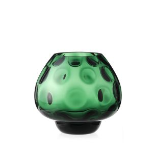 Vase Isola green h22 d24cm (cc)