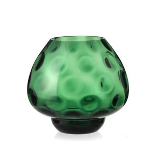 Vase Isola green h26 d28cm (cc)