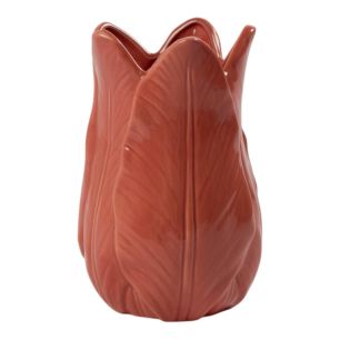 Vase Jackie Blume rosa h21 d14cm
