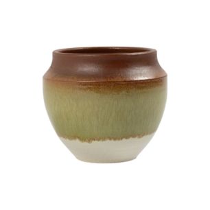 Pflanzgefäß Keramik sintra grün h21,5 d24cm