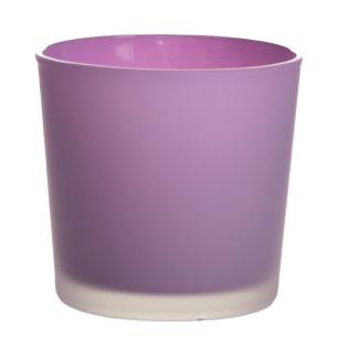 Conner Planter Glass matt african violet H11 D11,5 