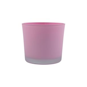 Conner Planter Glass matt orchid h9 d10 