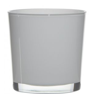 Conan Regular Planter Glass regular white h13 d13 