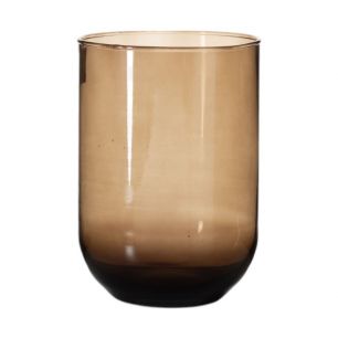 Essentials Emilia Transparent Vase topaz h20 d14 