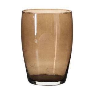 Essentials Hood Transparent Vase topaz h20 d14 