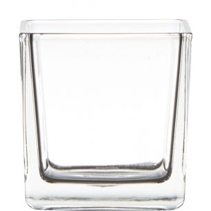  Kubische Vase 8x8x8cm 