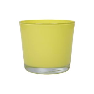 Conner Planter Glass regular lemon yellow h11 d11,5