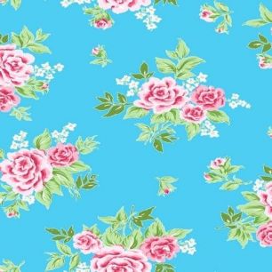 Rosy Self Adhesive Foil Big Roll blue 45cmx15mtr