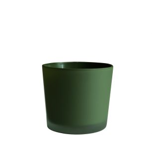 Conner Matt Blumentopf Glas Mystisches Grün h9 d10 