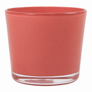 Conner Planter Glass regular apricot h19 h19 