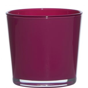 Conner Regular Planter Glass magenta h11 d11,5 