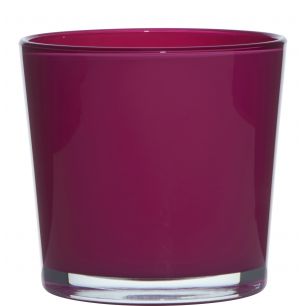 Conner Regular Planter Glass magenta h16 d17 