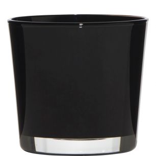 Conner Regular Planter Glass black h19 d19 