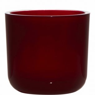 Cooper Regular Planter Glass red h13 d14 