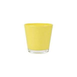 Conner Cache-Pot regular jaune citron h7,3 d7,5