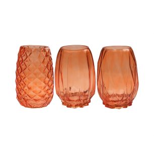 Pattern 2 Ass Vaas met motief koraal h19 d14 