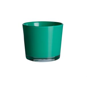 Conner Regular Planter Glass retro green h9 d10 