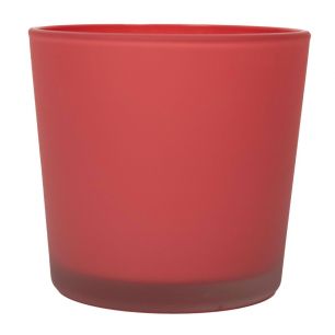 Conner Planter Glass matt paradise pink h9 d10 