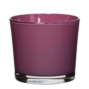 Conner Planter Glass regular grape wine purple h12,5 d14,5