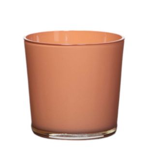 Conner Planter Glass regular carnelian red h11 d11,5 