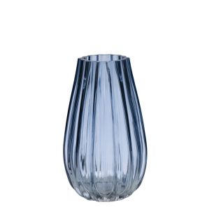 Silvio Vase blue h20 d11,5 