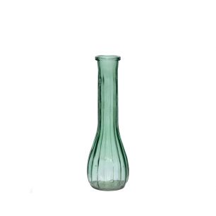 Hannah Vase bouteille vert h22 d7 