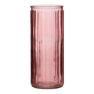 Verena Vase pink h25 d10cm
