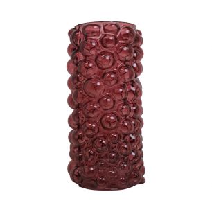 Bibble Cylindre rouge h30,5 d15,5 