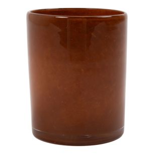 Cylinder Gaby Solid Cognac Brown h15 d12