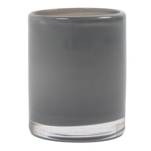 Cylinder Gaby Solid Grey h15 d12