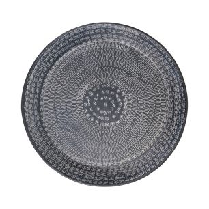  Metal Round Plate black D36