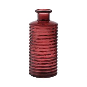 Line Vase bouteille brun roux h21,5 d9,5 