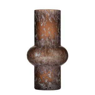 Vaas Levante mondgeblazen oranje h36 d18,5cm