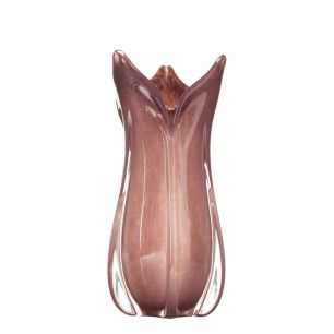 Vaas Delorea mondgeblazen paars h28 d14cm