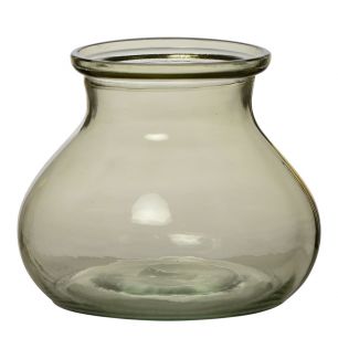 Raia Vase clair jaune h12 d14,5cm