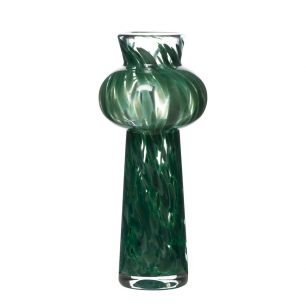 Vero Vase green spots h29 d12,6 cm