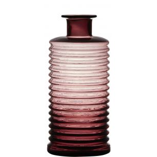 Line Vase bouteille rose h31 d14,5 