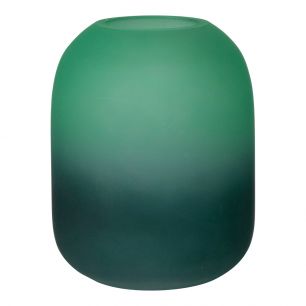 Gigi Vase schatten grün/blau h17 d13,5 (cc)