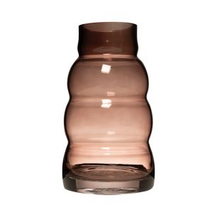 Millie Vase bouteille brun h18,4 d11 