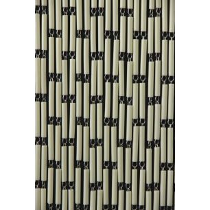 Staggered Mosquito Curtain Creme 90x210cm 