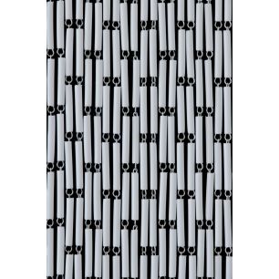 Staggered Mosquito Curtain White 90x210cm 